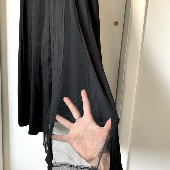 NWT Malloy Cutouts Sheer Tank Maxi Dress - Picture 6 of 8